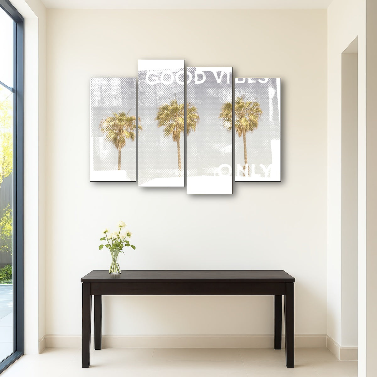 AUTO-MOCKUP ROOM | Good Vibes Vintage Palm Trees