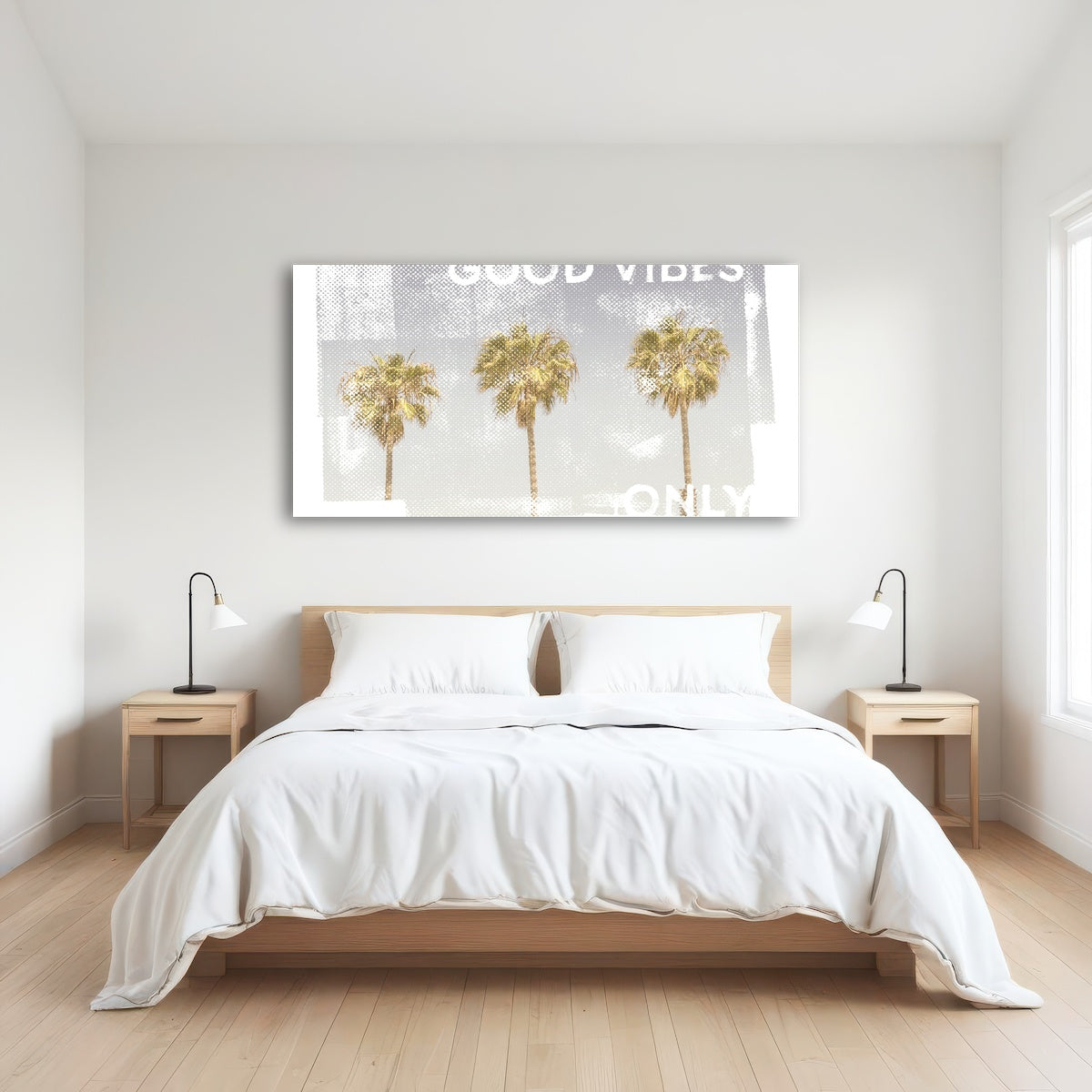 AUTO-MOCKUP ROOM | Good Vibes Vintage Palm Trees