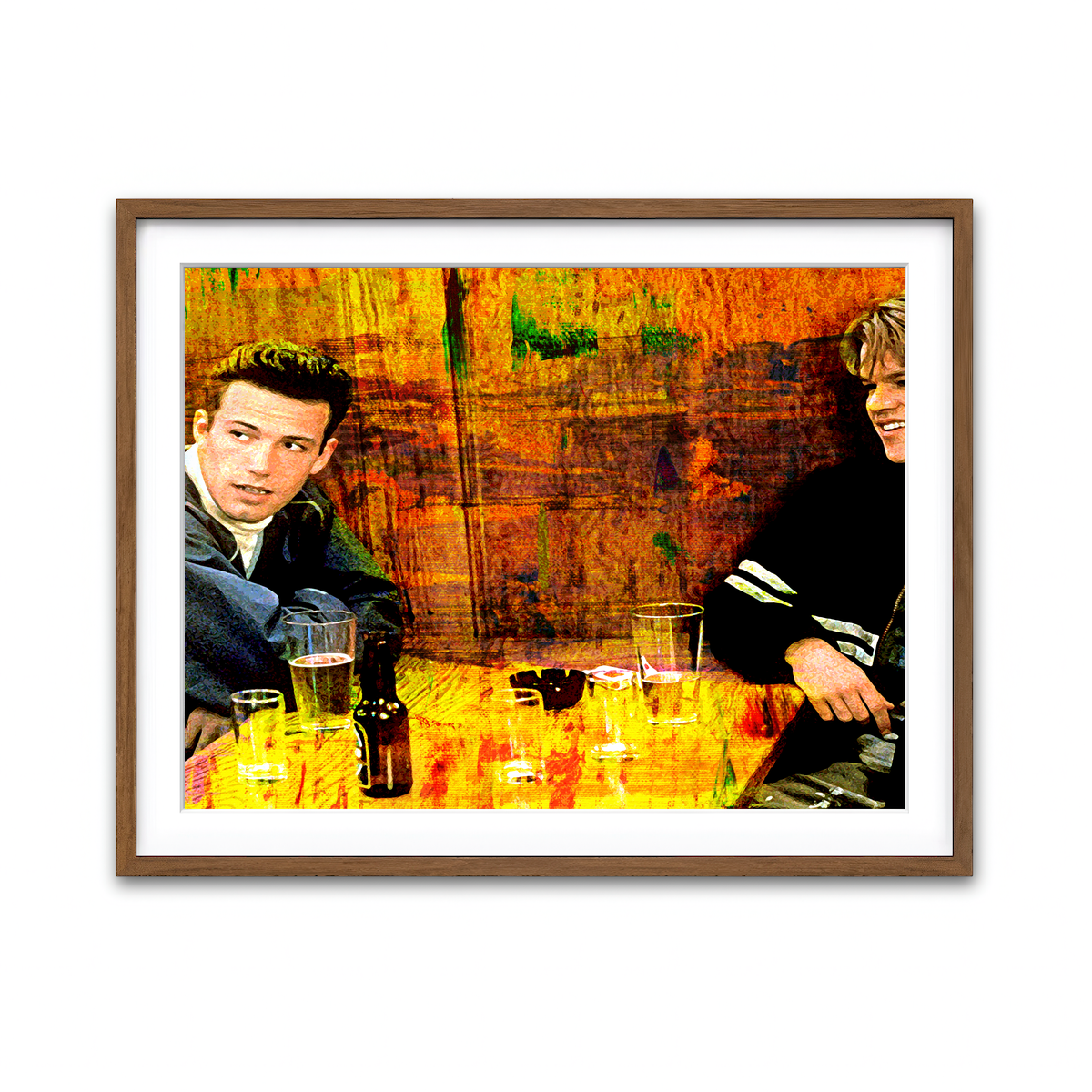 Framed Print 4x3 Walnut