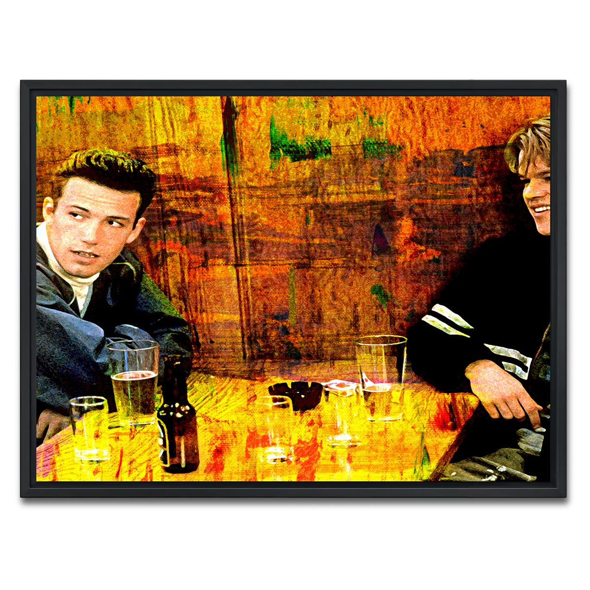 AUTO-MOCKUP WHITE | Good Will Hunting | 1 Piece | Black Framed Canvas | group=4x3