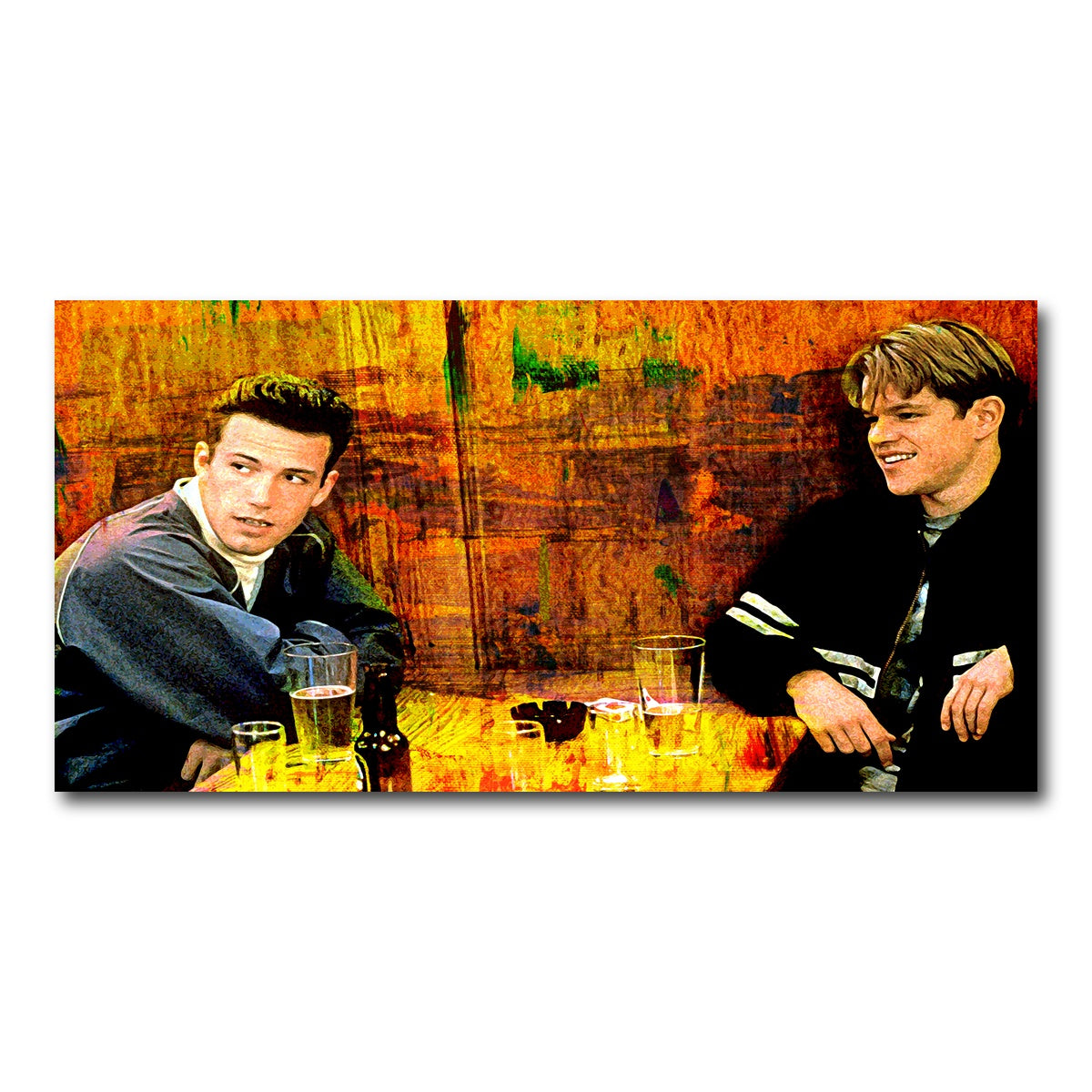 AUTO-MOCKUP WHITE | Good Will Hunting | 1 Piece | Gallery Wrap Canvas | group=2x1