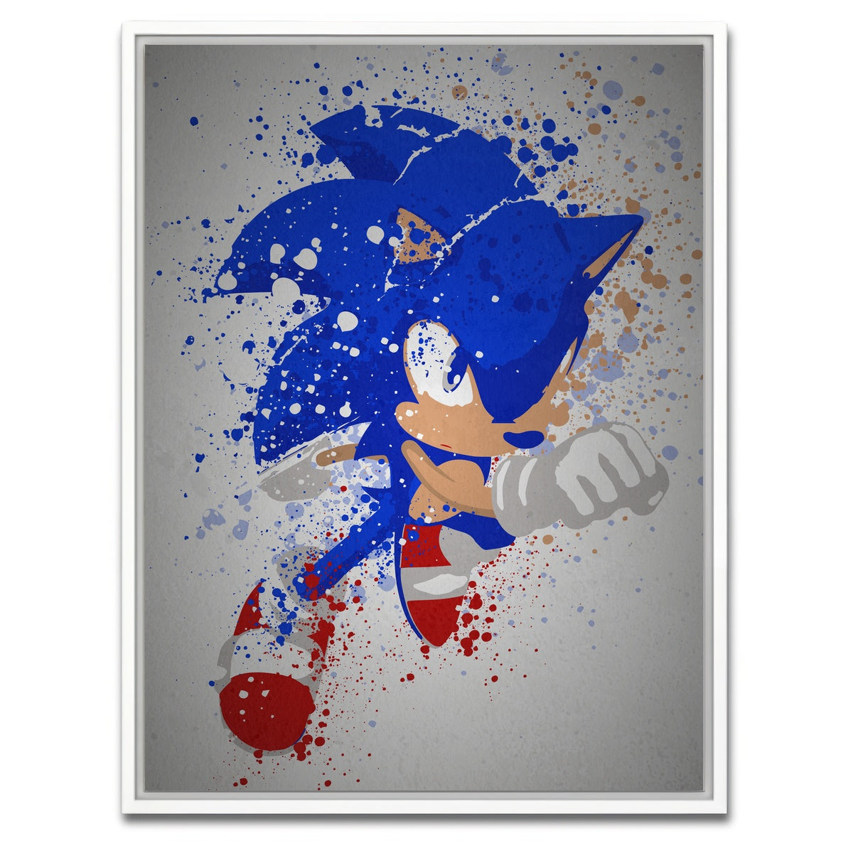 AUTO-MOCKUP WHITE | Gotta Go Fast | 1 Piece | White Framed Canvas | group=3x4