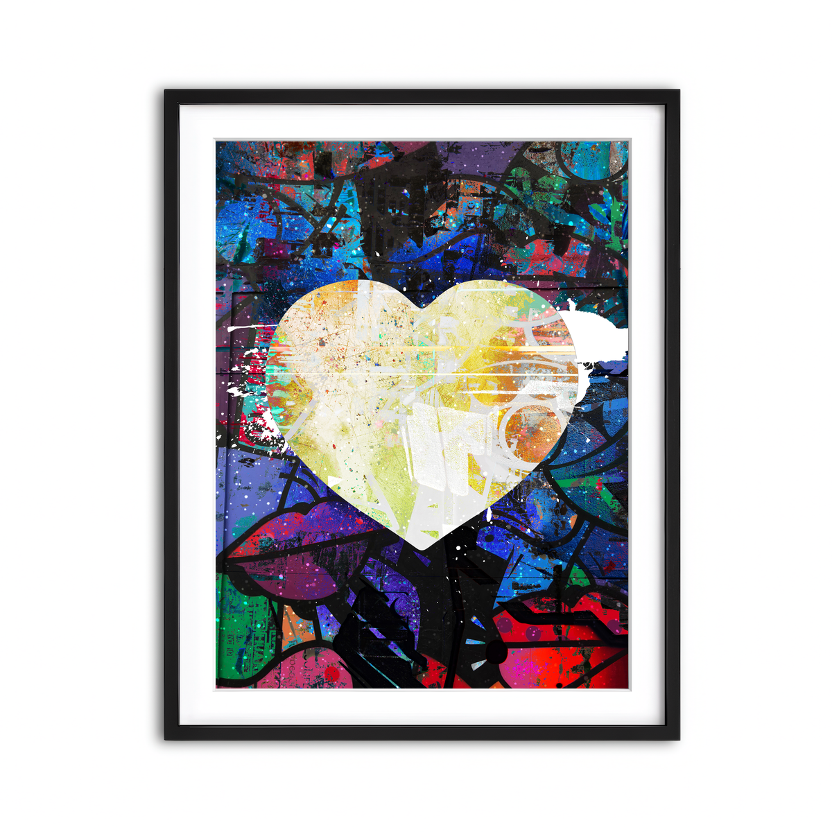Framed Print 3x4 Black