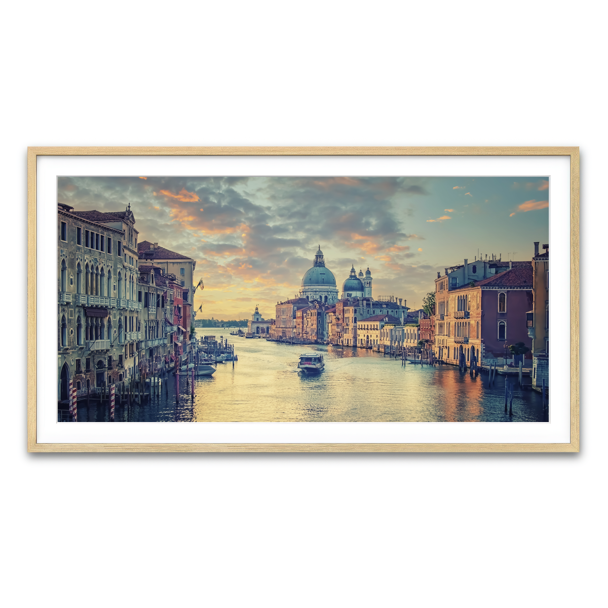 Framed Print 2x1 Natural