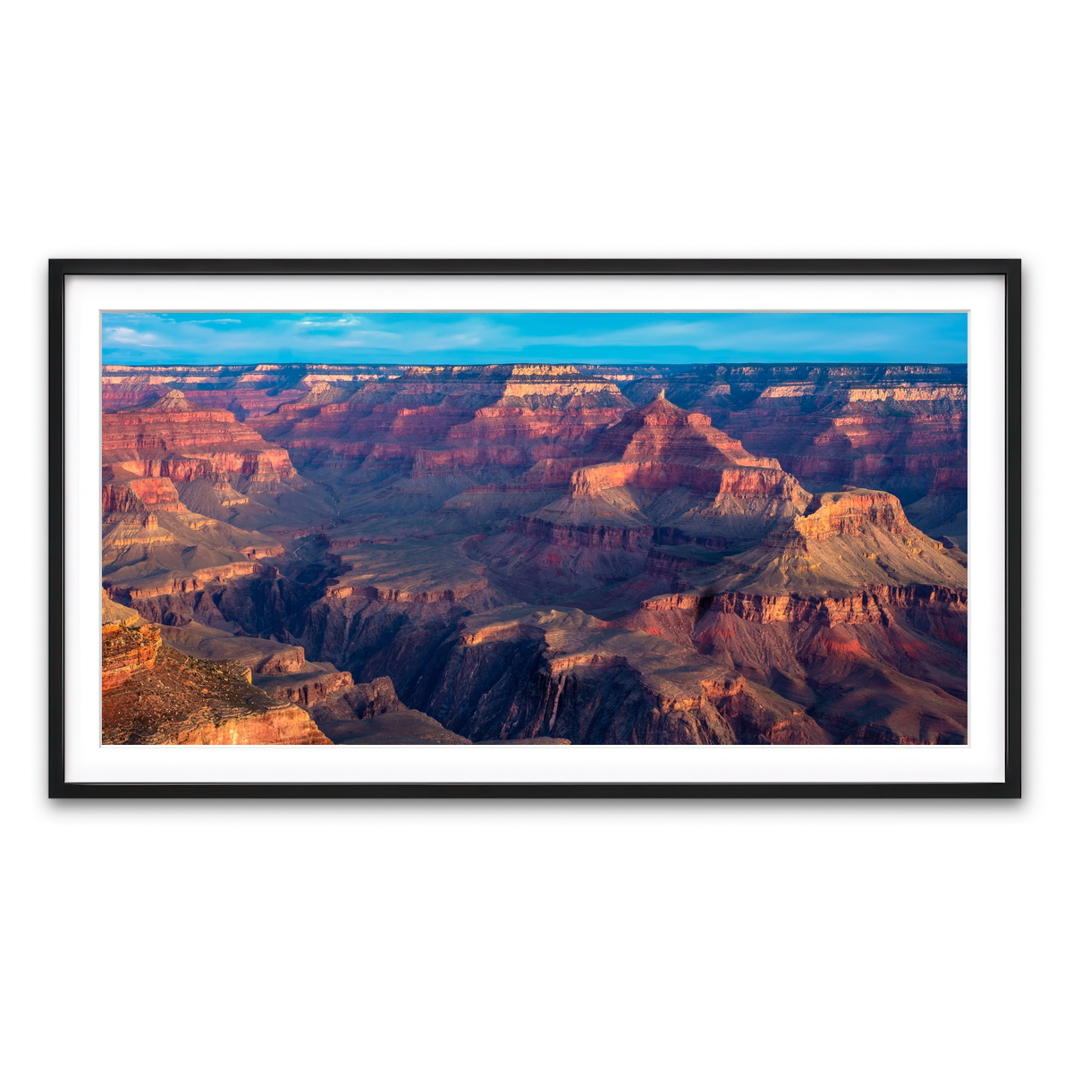 Framed Print 2x1 Black