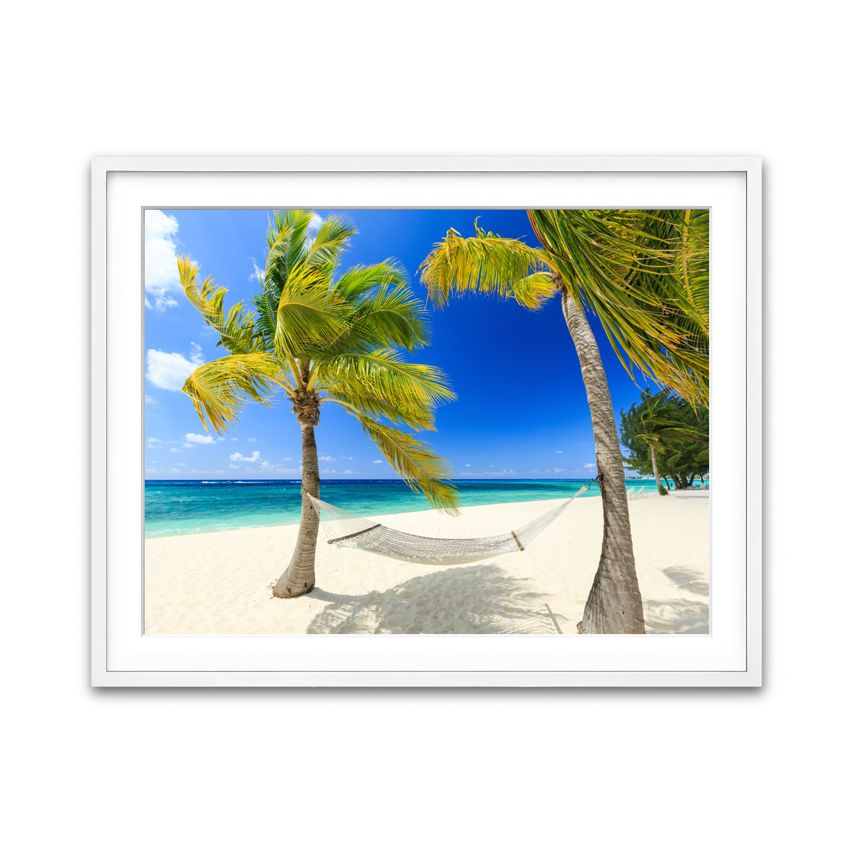 Framed Print 4x3 White