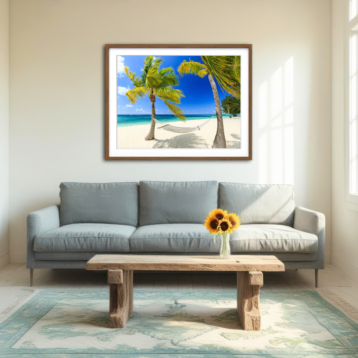 AUTO-MOCKUP ROOM | Grand Cayman Wall Art
