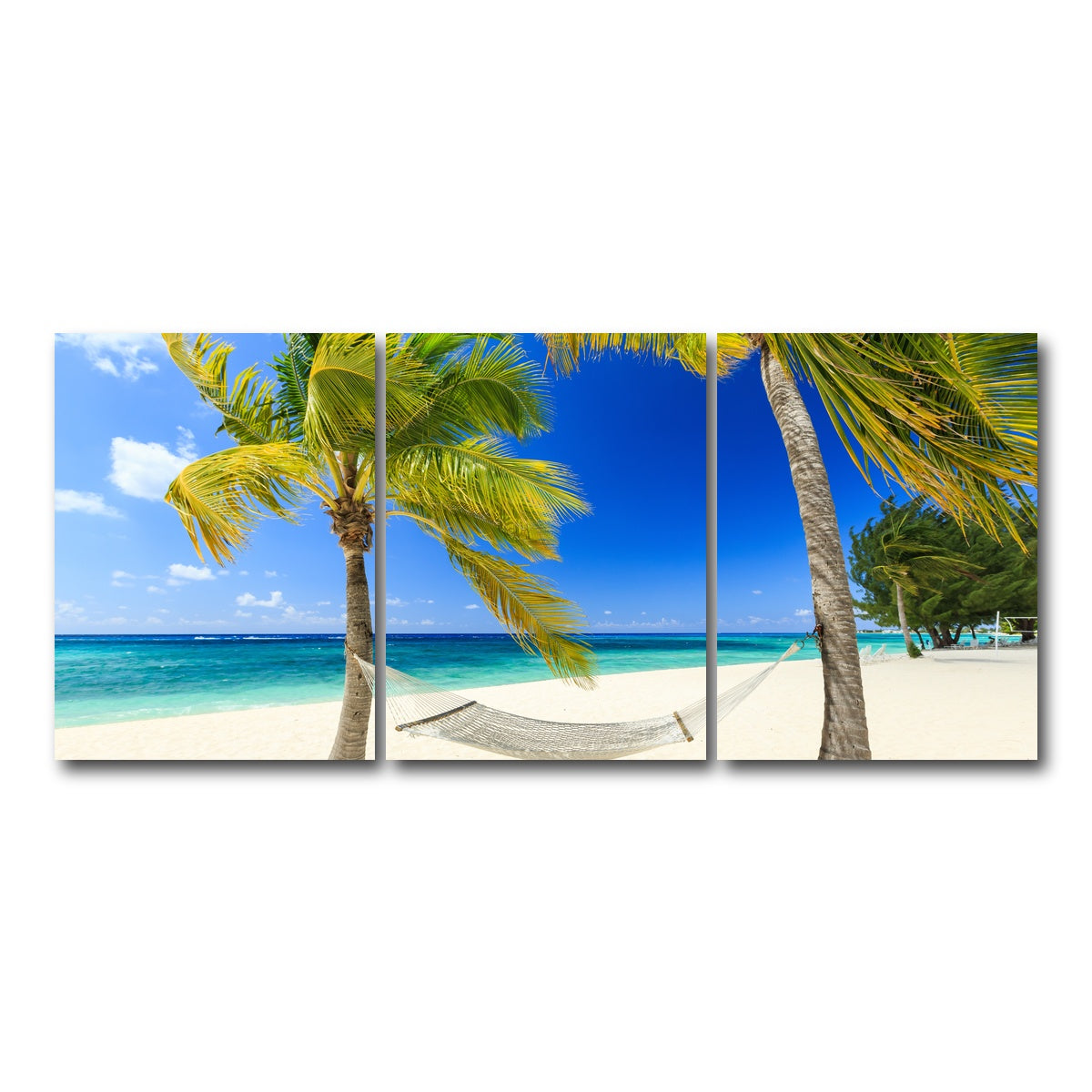 AUTO-MOCKUP WHITE | Grand Cayman | 3 Piece | Gallery Wrap Canvas | group=18x24