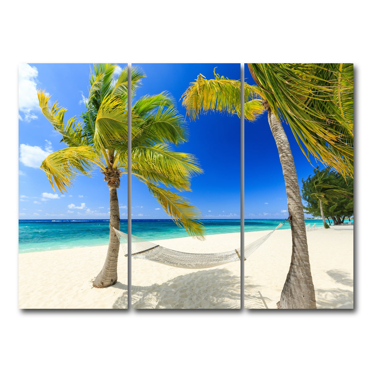 AUTO-MOCKUP WHITE | Grand Cayman | 3 Piece | Gallery Wrap Canvas | group=8x18