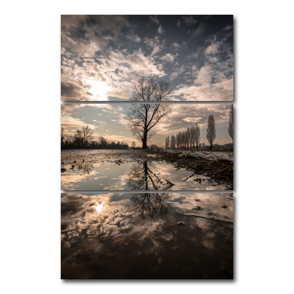 AUTO-MOCKUP WHITE | Grand Reflections | 3 Piece | Gallery Wrap Canvas | group=12x24_stacked