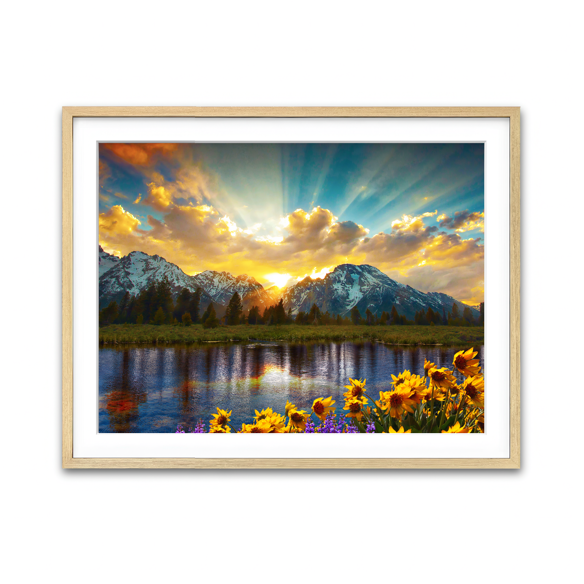 Framed Print 4x3 Natural