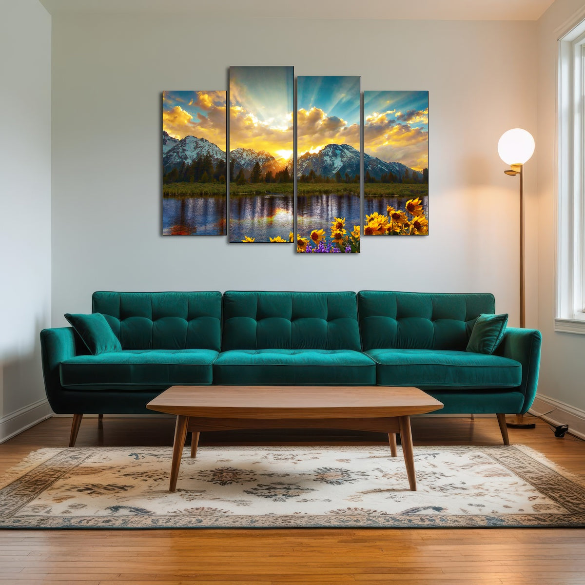 AUTO-MOCKUP ROOM | Grand Tetons Sunset