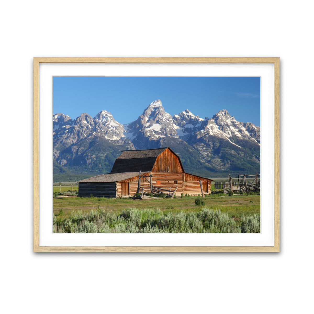 Framed Print 4x3 Natural