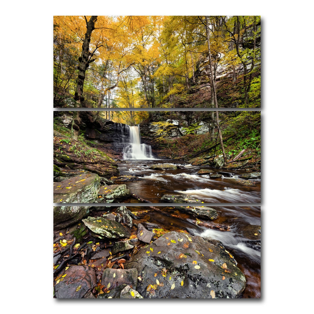 AUTO-MOCKUP WHITE | Grand Vista | 3 Piece | Gallery Wrap Canvas | group=8x18_stacked