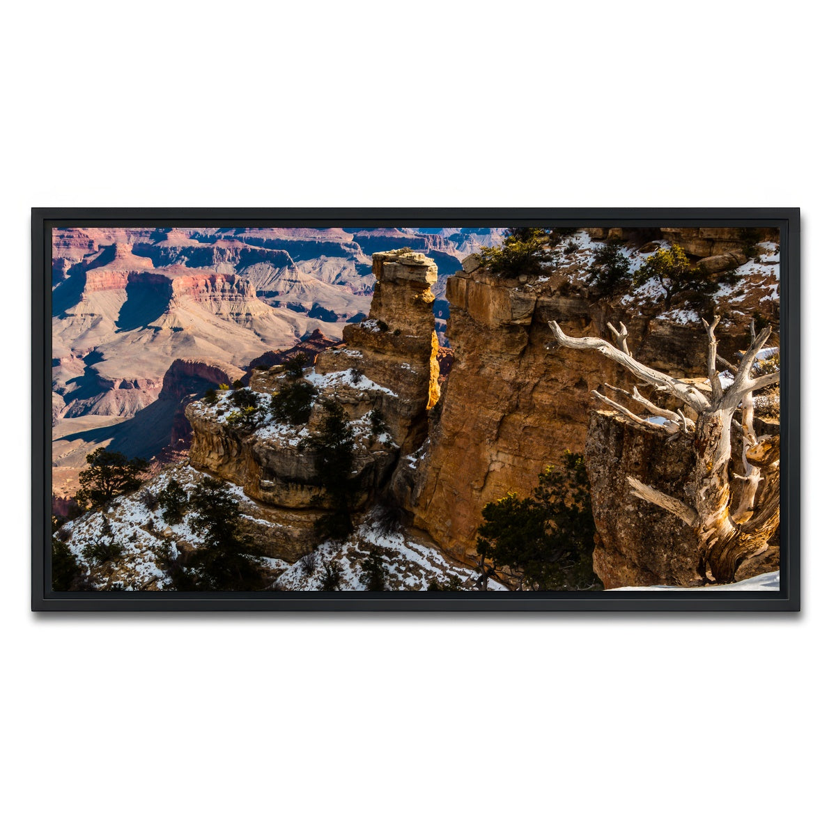 AUTO-MOCKUP WHITE | Grandview Point Canvas | 1 Piece | Black Framed Canvas | group=2x1