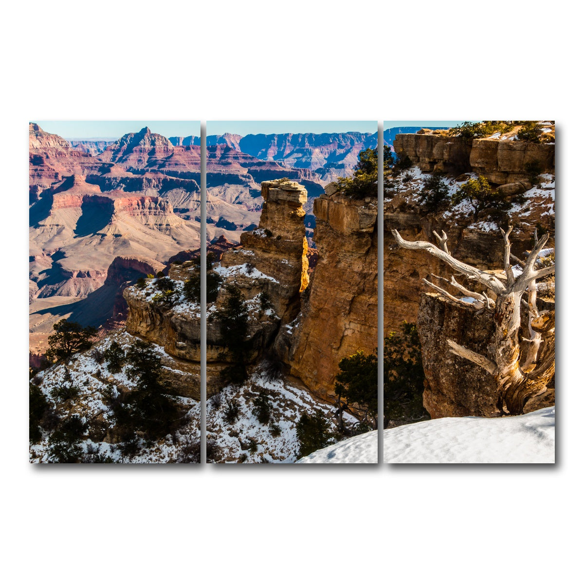 AUTO-MOCKUP WHITE | Grandview Point Canvas | 3 Piece | Gallery Wrap Canvas | group=12x24