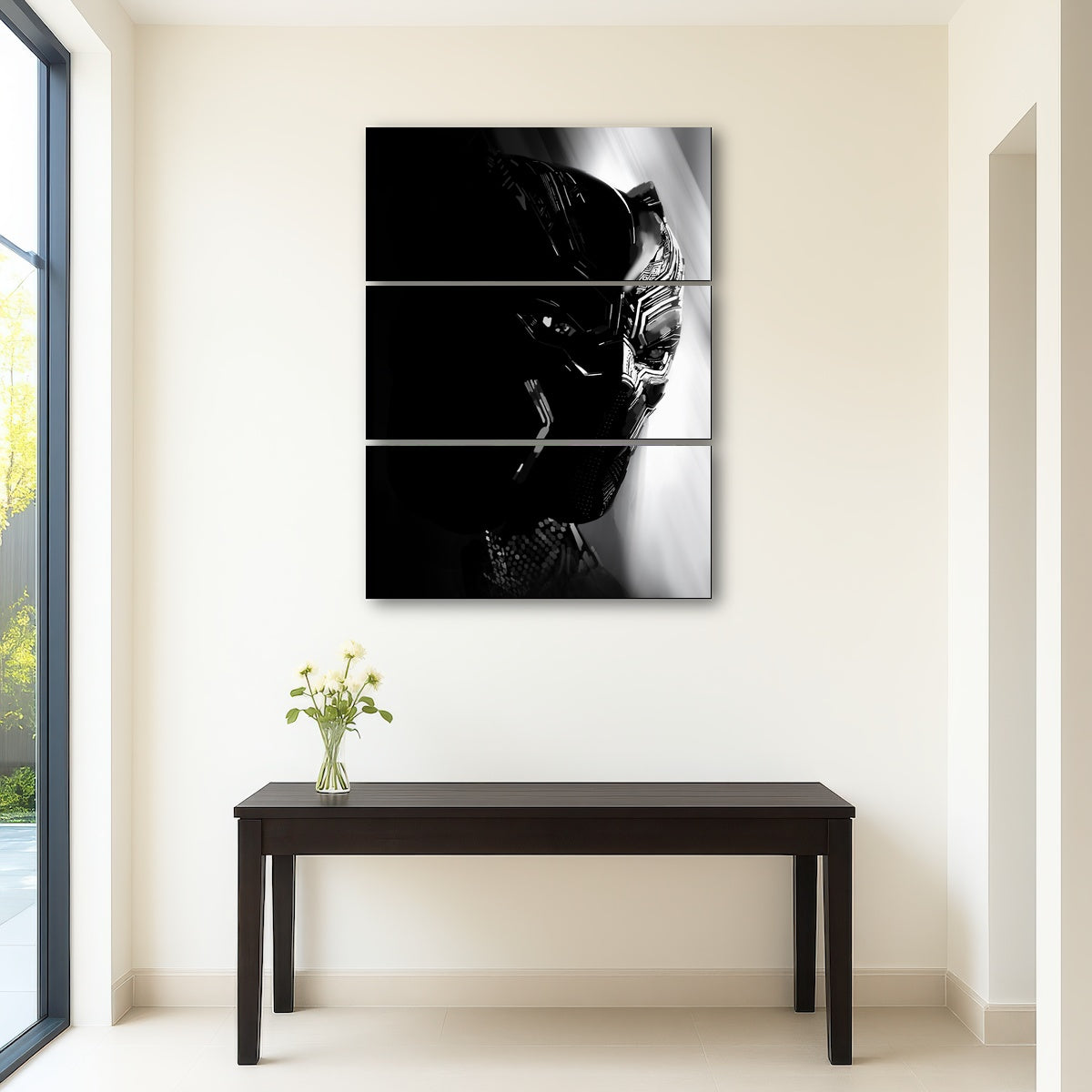 AUTO-MOCKUP ROOM | Grayscale Black Panther