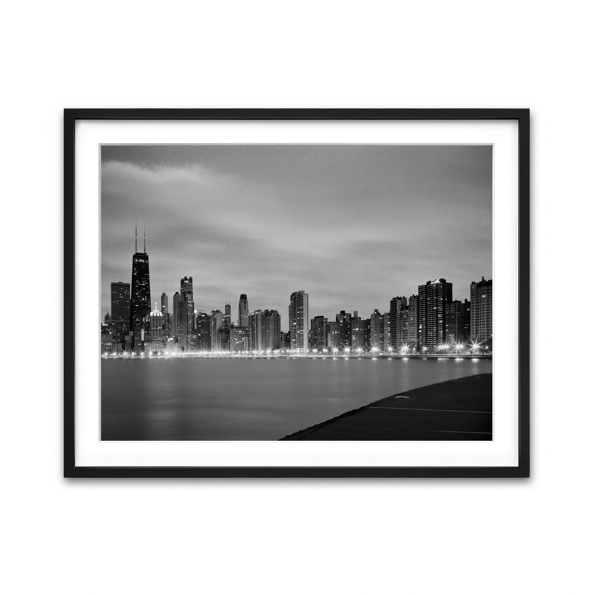 Framed Print 4x3 Black