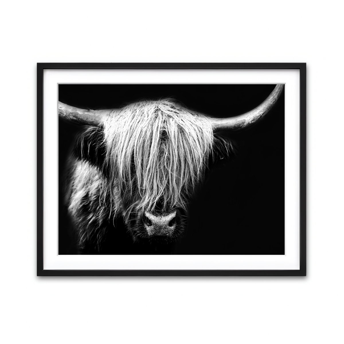 Framed Print 4x3 Black