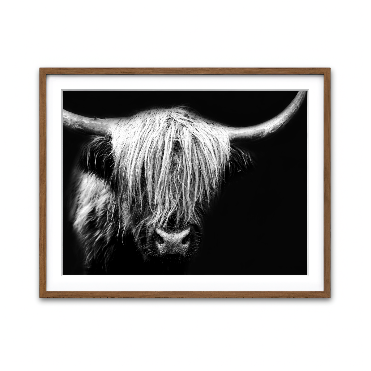 Framed Print 4x3 Walnut