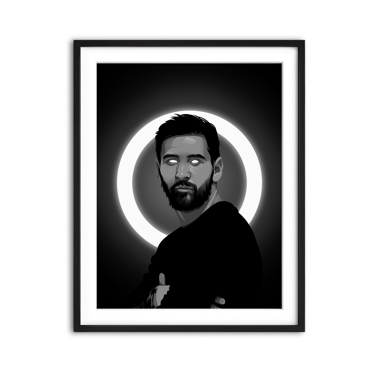 Framed Print 3x4 Black