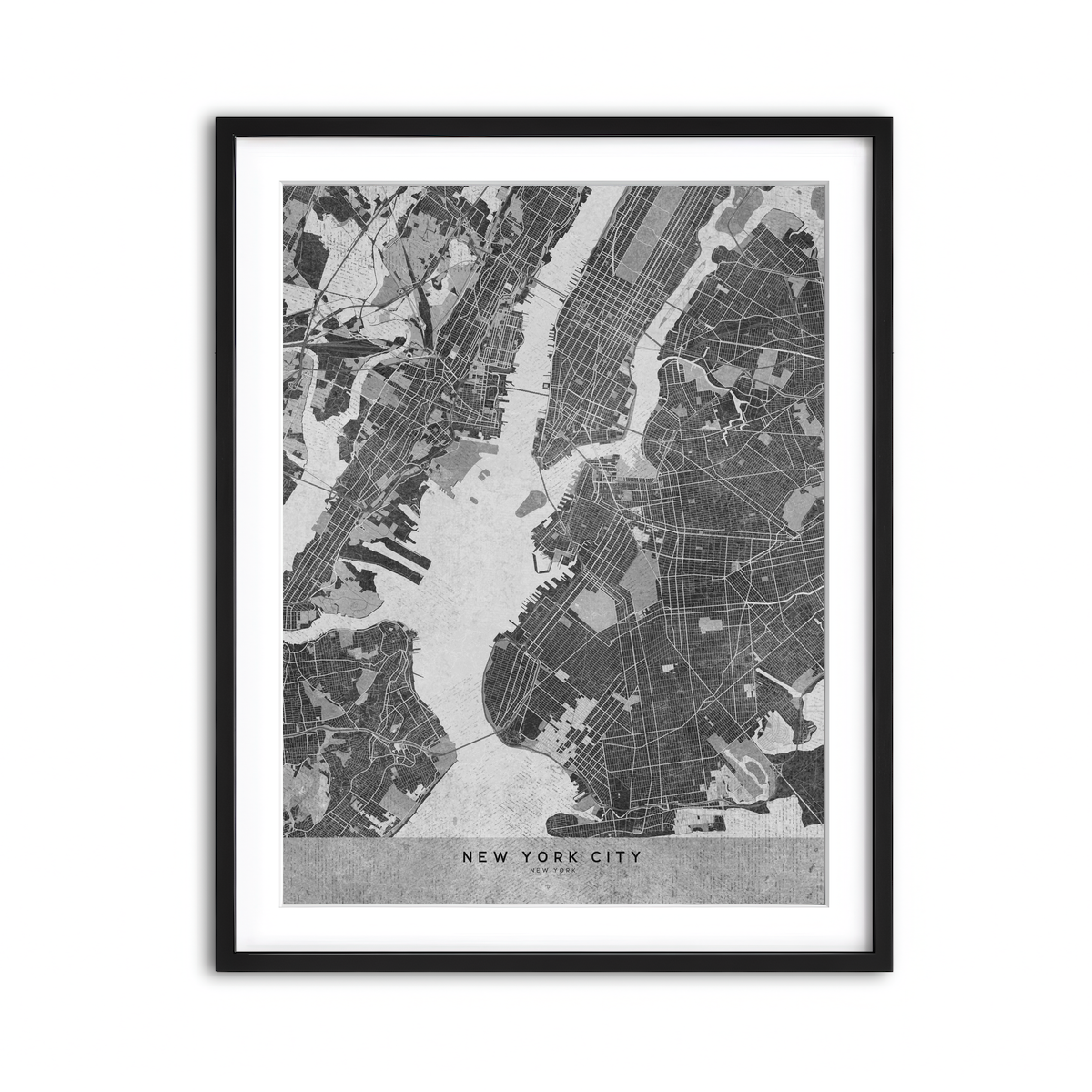 Framed Print 3x4 Black