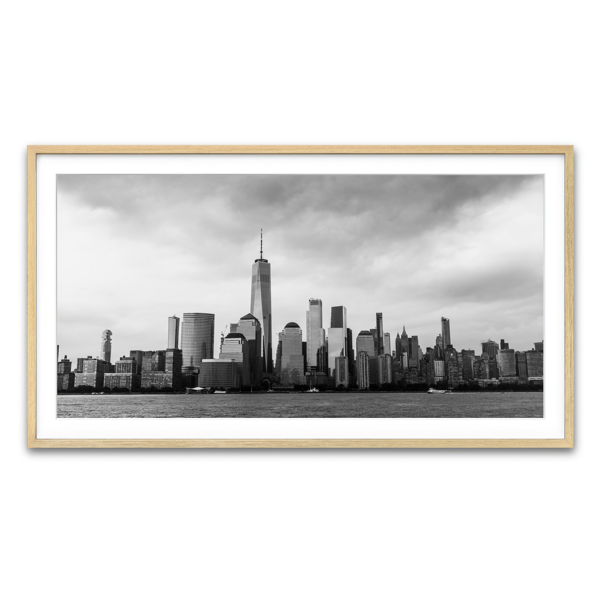 Framed Print 2x1 Natural