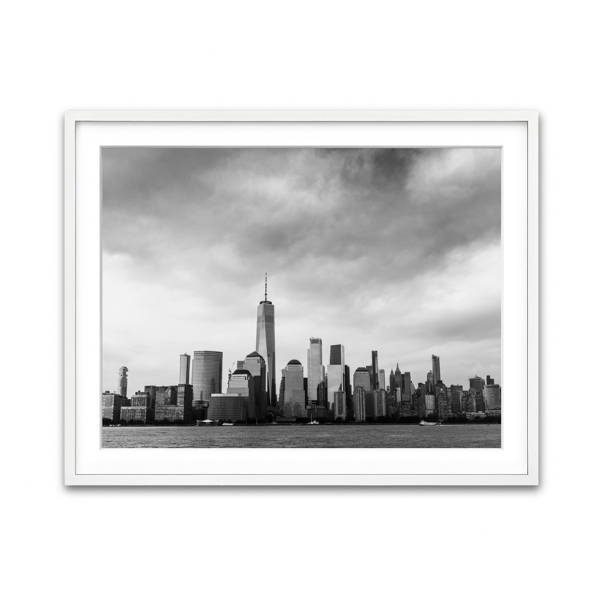 Framed Print 4x3 White