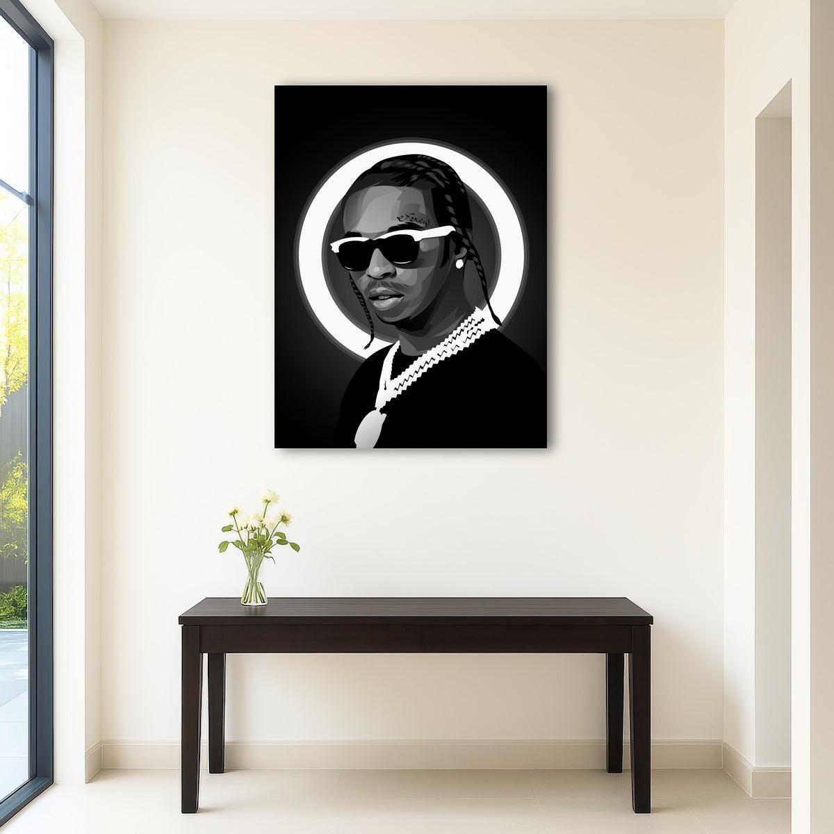 AUTO-MOCKUP ROOM | Grayscale Popsmoke