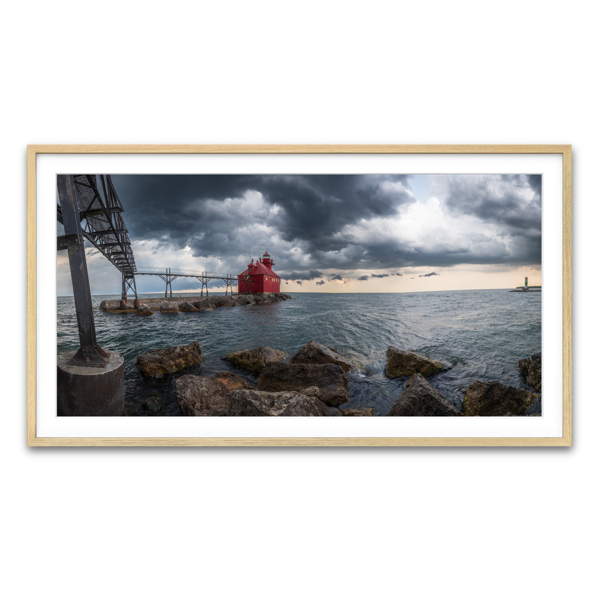 Framed Print 2x1 Natural