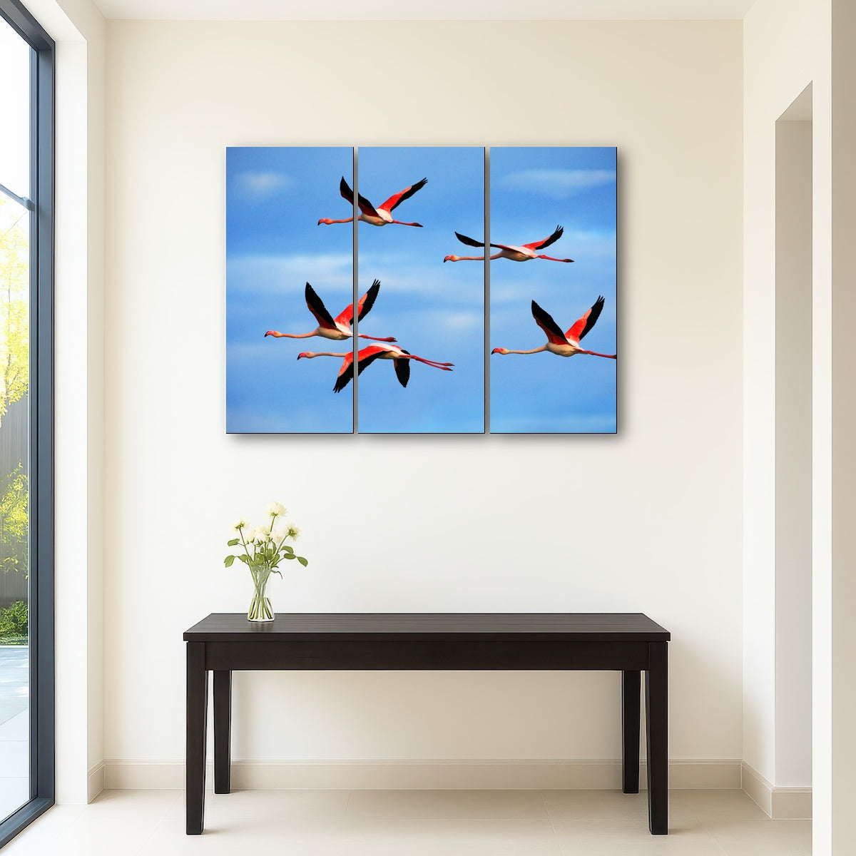 AUTO-MOCKUP ROOM | Greater Flamingo's Flying