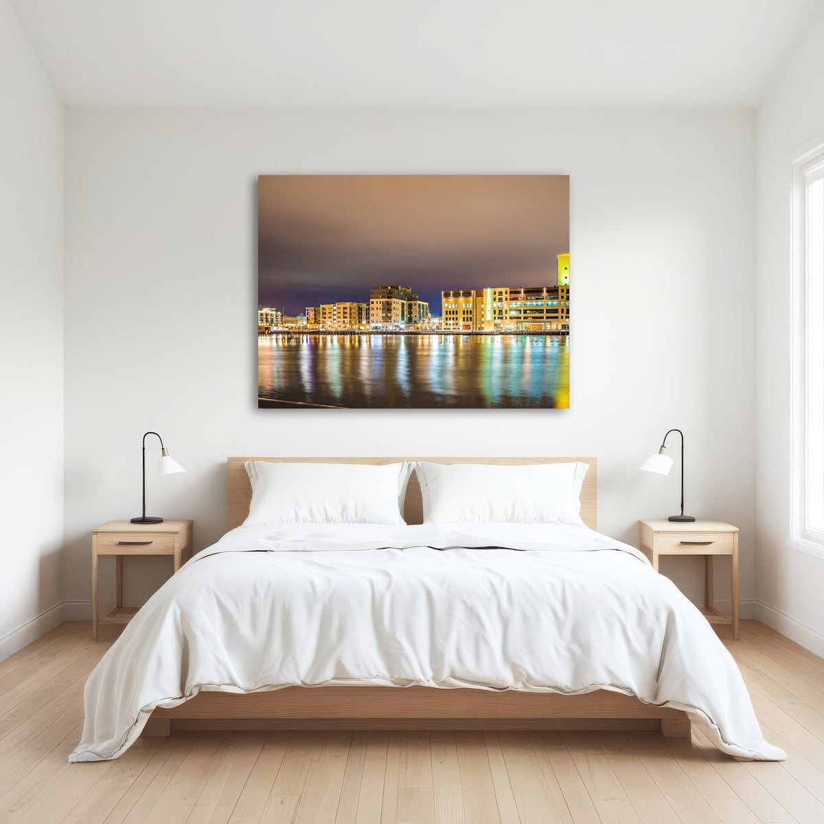 AUTO-MOCKUP ROOM | Green Bay city skyline