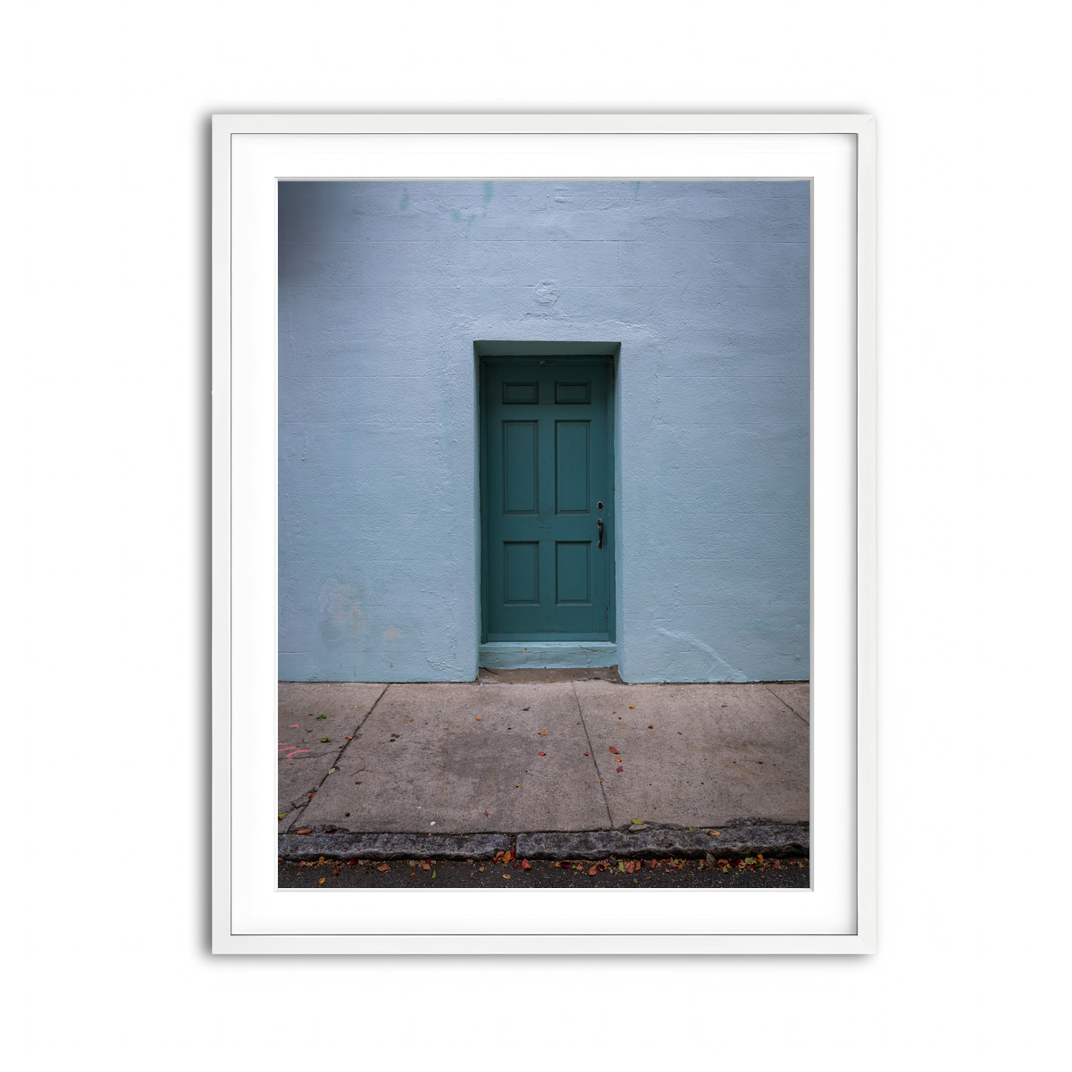 Framed Print 3x4 White