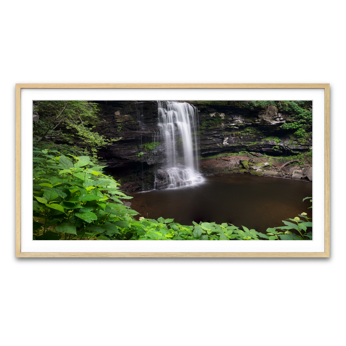 Framed Print 2x1 Natural