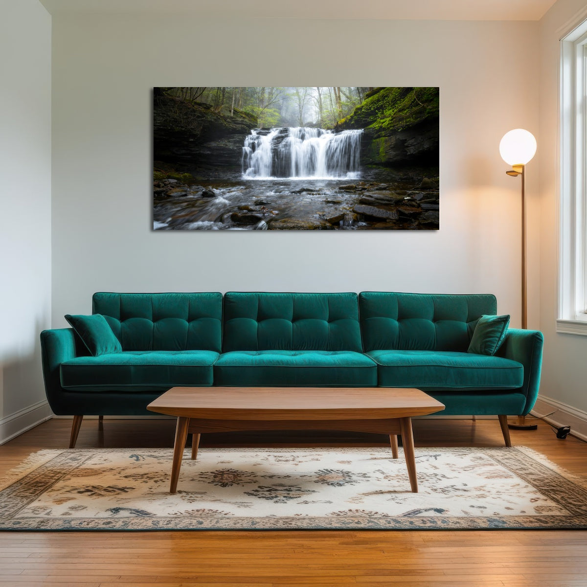 AUTO-MOCKUP ROOM | Green Serenity