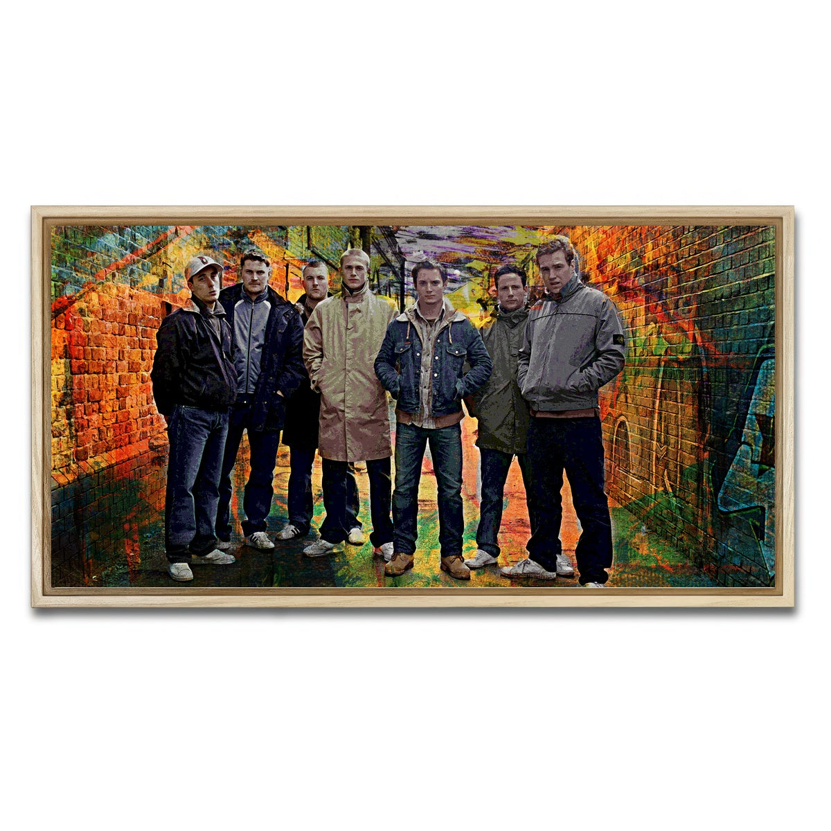 AUTO-MOCKUP WHITE | Green Street Hooligans | 1 Piece | Natural Framed Canvas | group=2x1