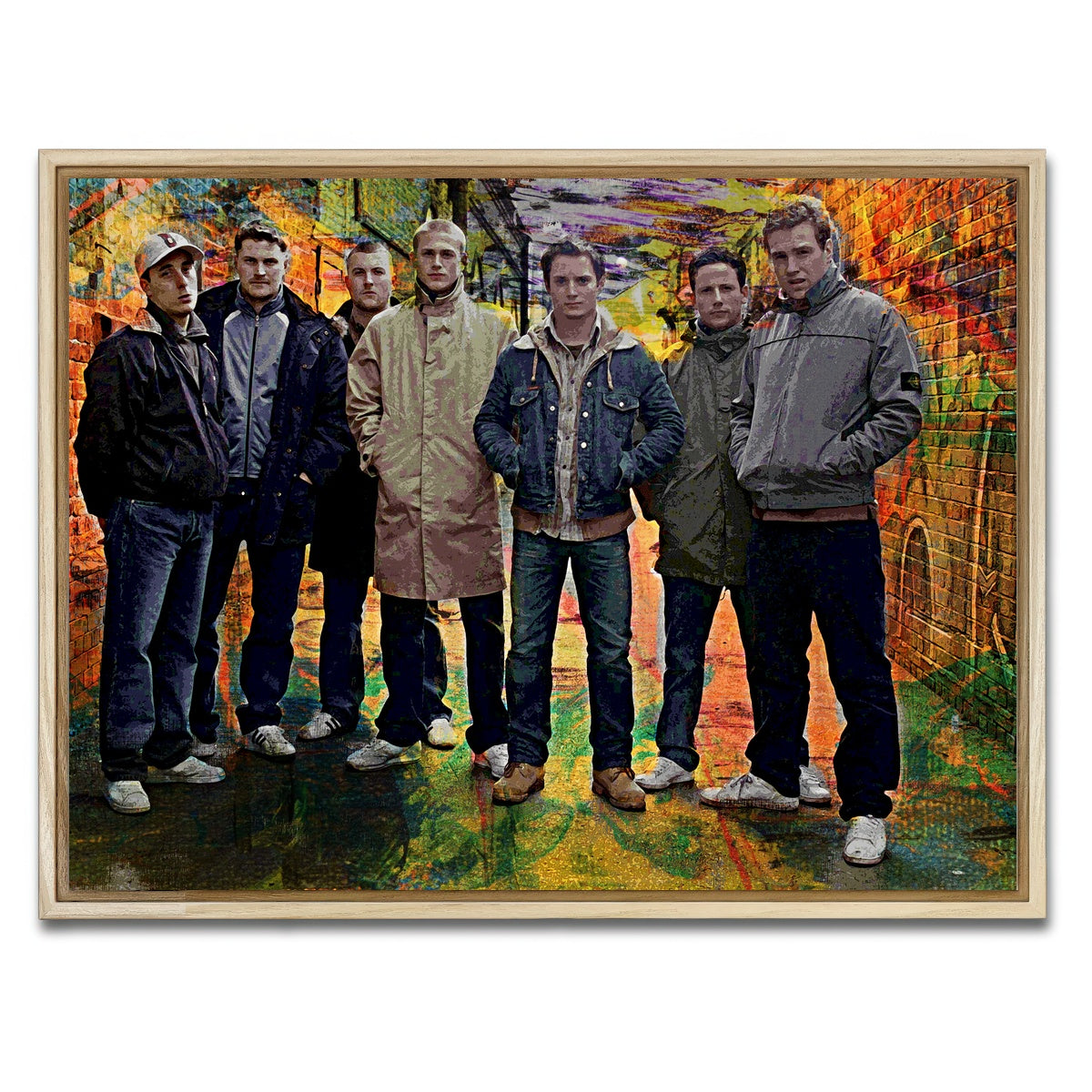 AUTO-MOCKUP WHITE | Green Street Hooligans | 1 Piece | Natural Framed Canvas | group=4x3