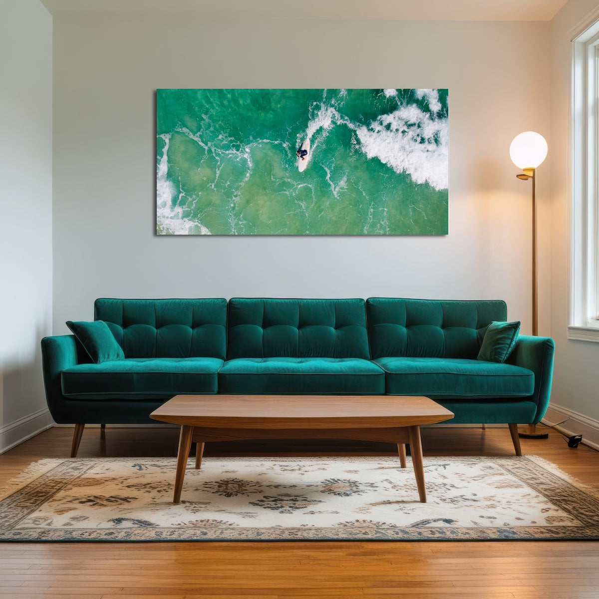 AUTO-MOCKUP ROOM | Green Surf