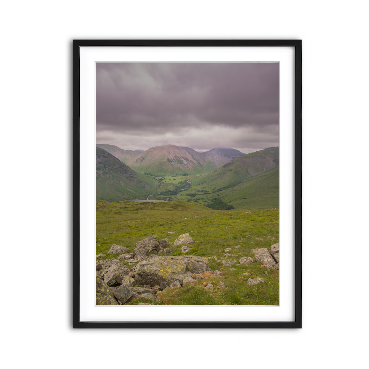 Framed Print 3x4 Black