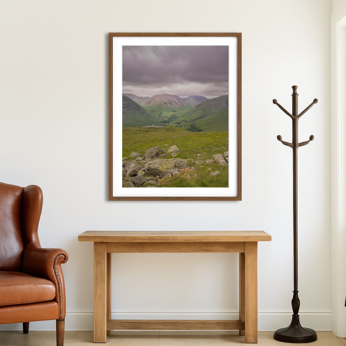 AUTO-MOCKUP ROOM | Green Valley Wall Art