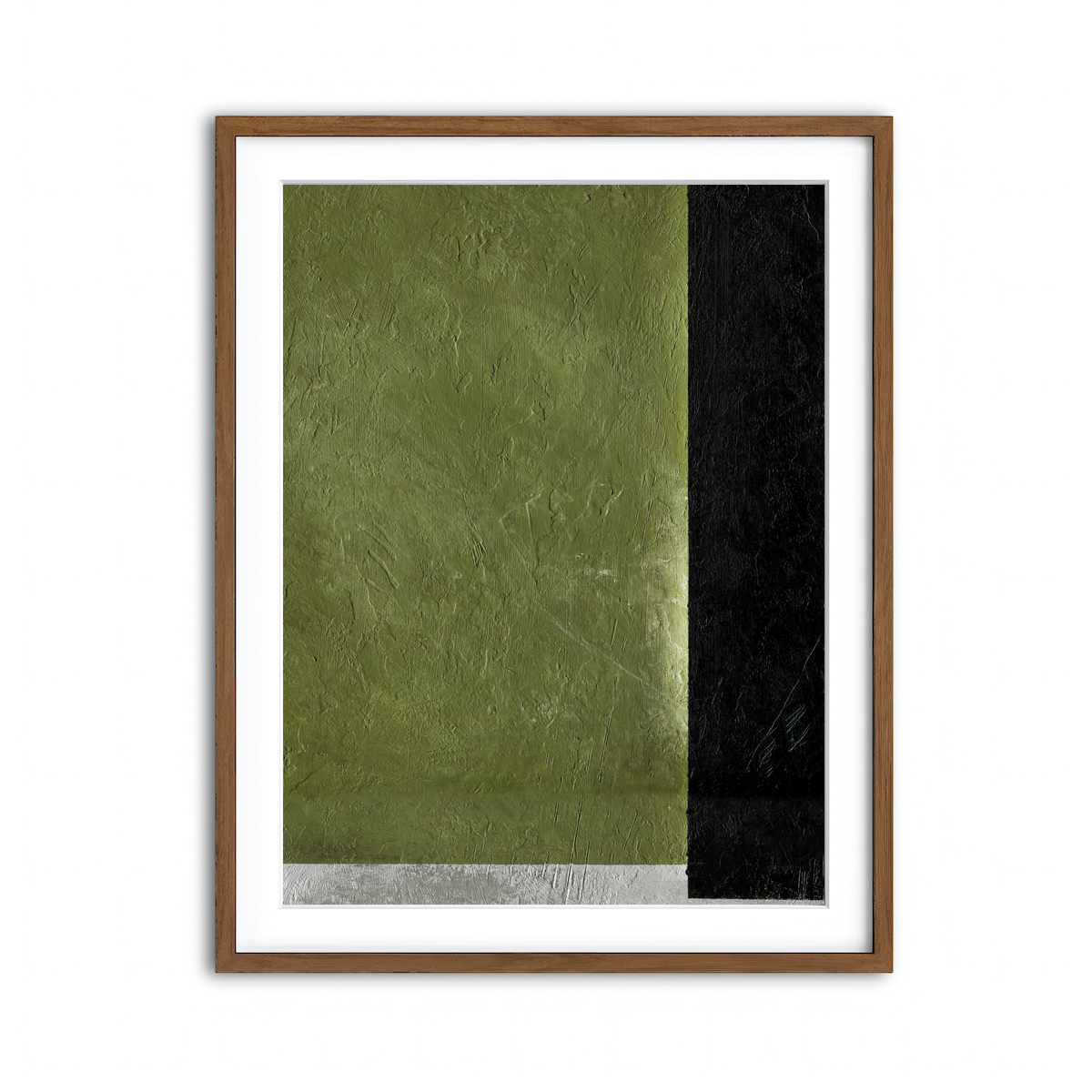 Framed Print 3x4 Walnut