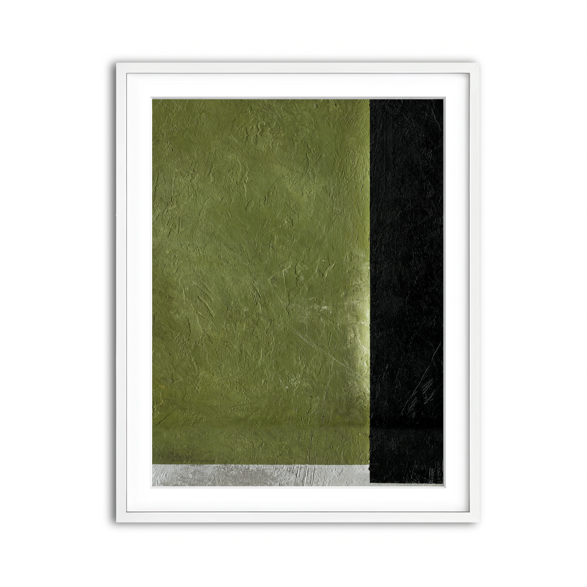 Framed Print 3x4 White