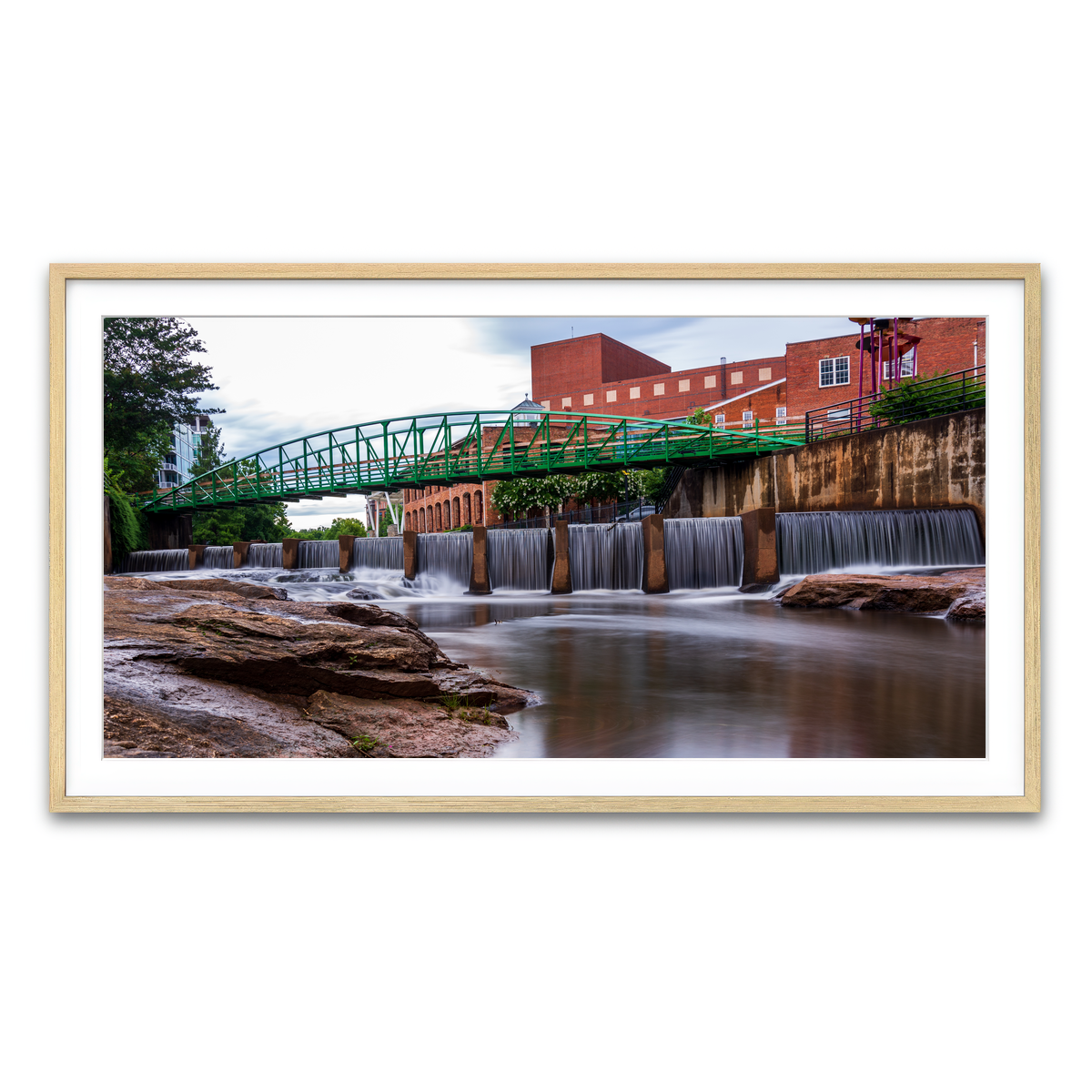 Framed Print 2x1 Natural