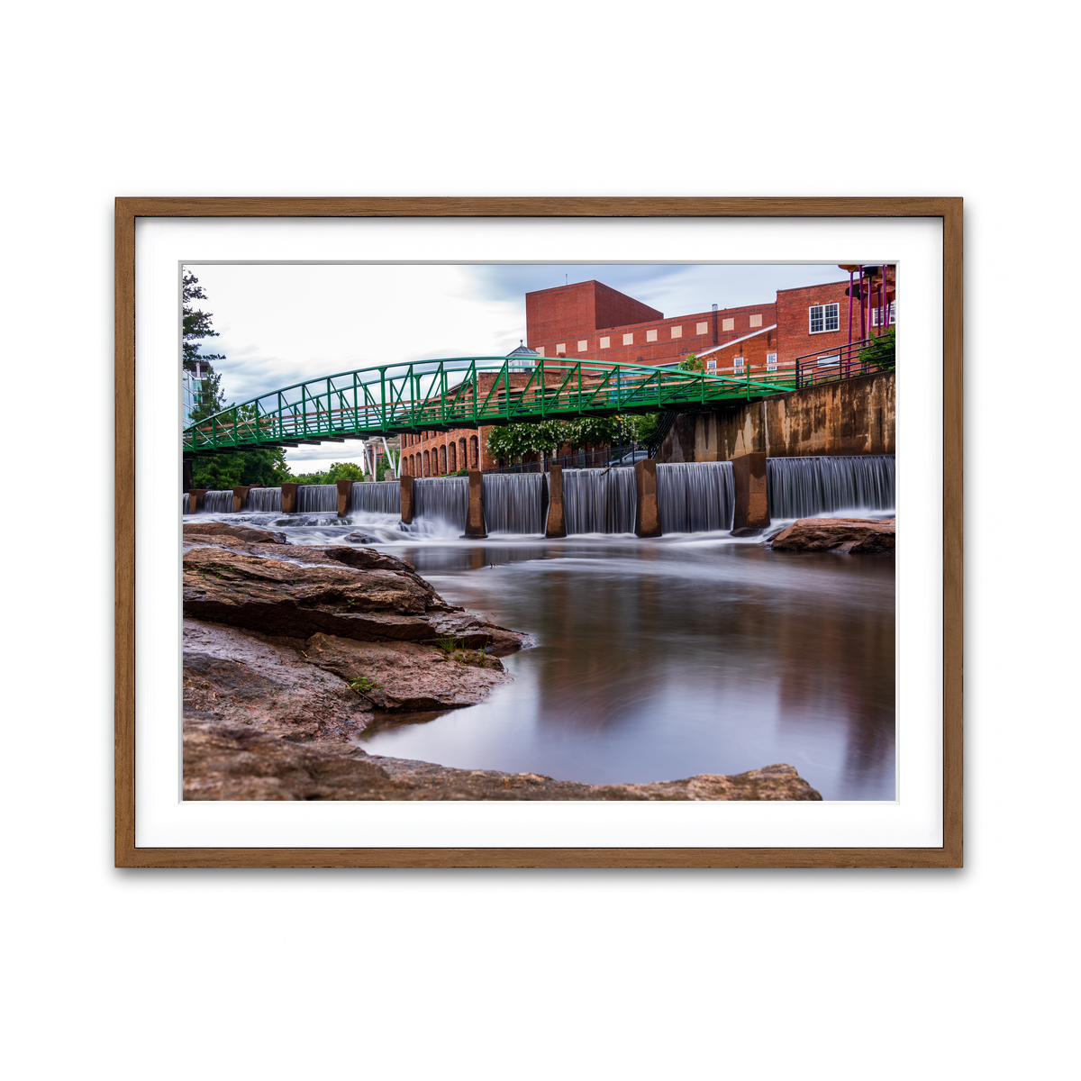 Framed Print 4x3 Walnut