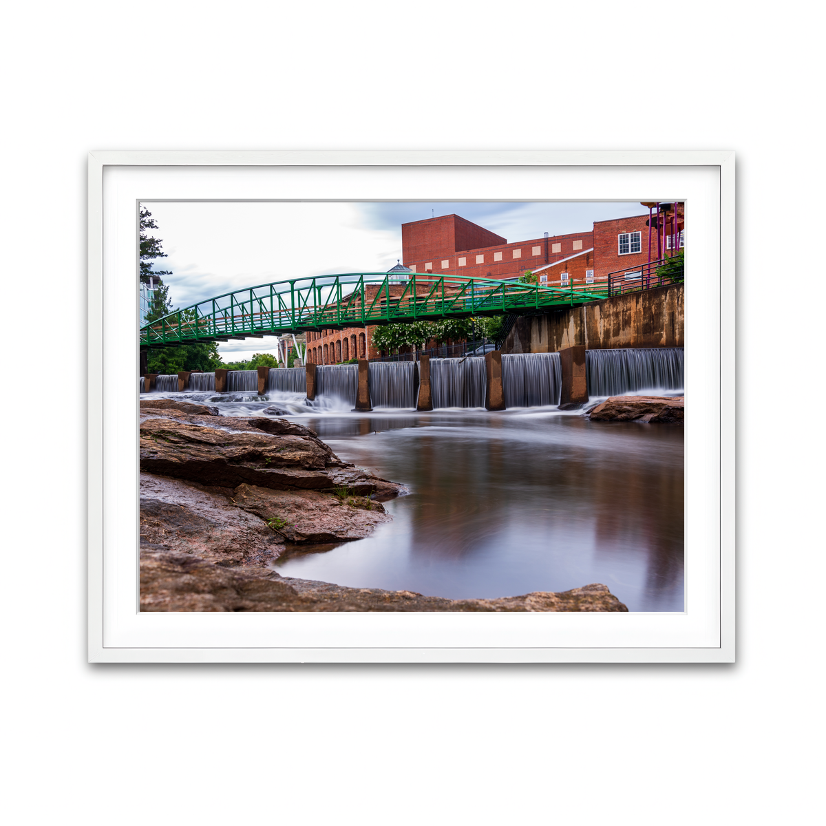 Framed Print 4x3 White