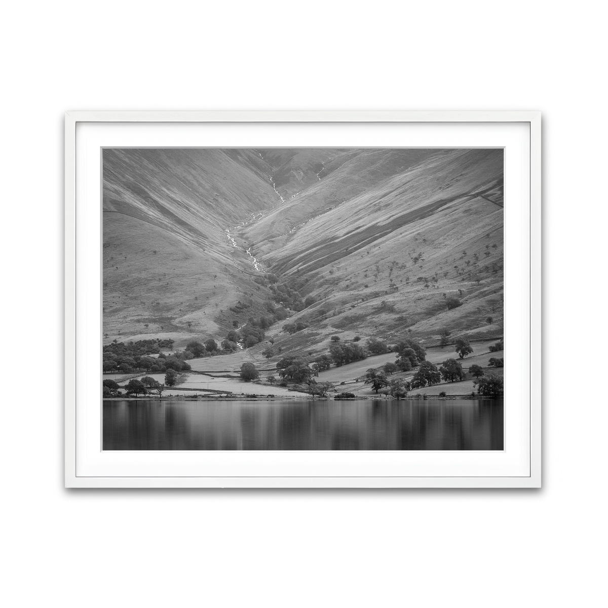 Framed Print 4x3 White