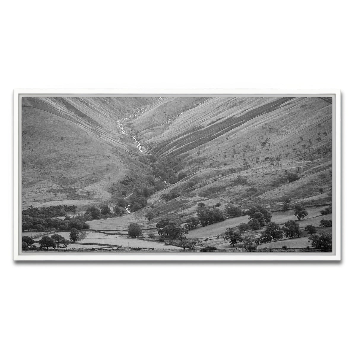 AUTO-MOCKUP WHITE | Grey Canyon | 1 Piece | White Framed Canvas | group=2x1