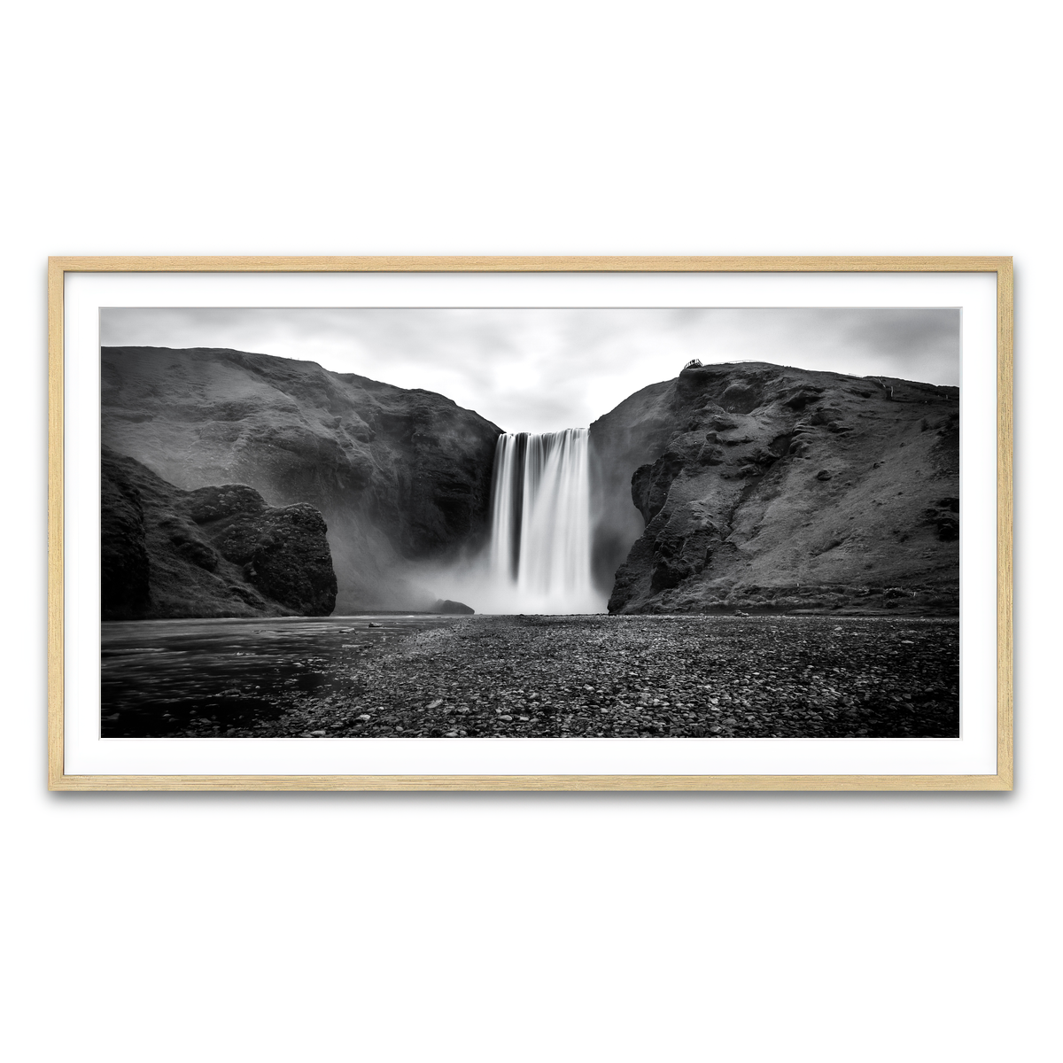 Framed Print 2x1 Natural