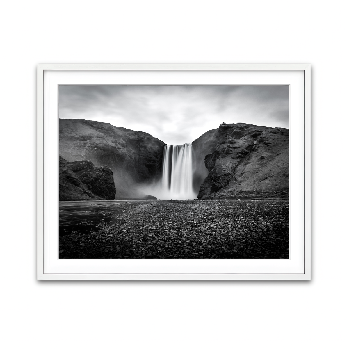 Framed Print 4x3 White