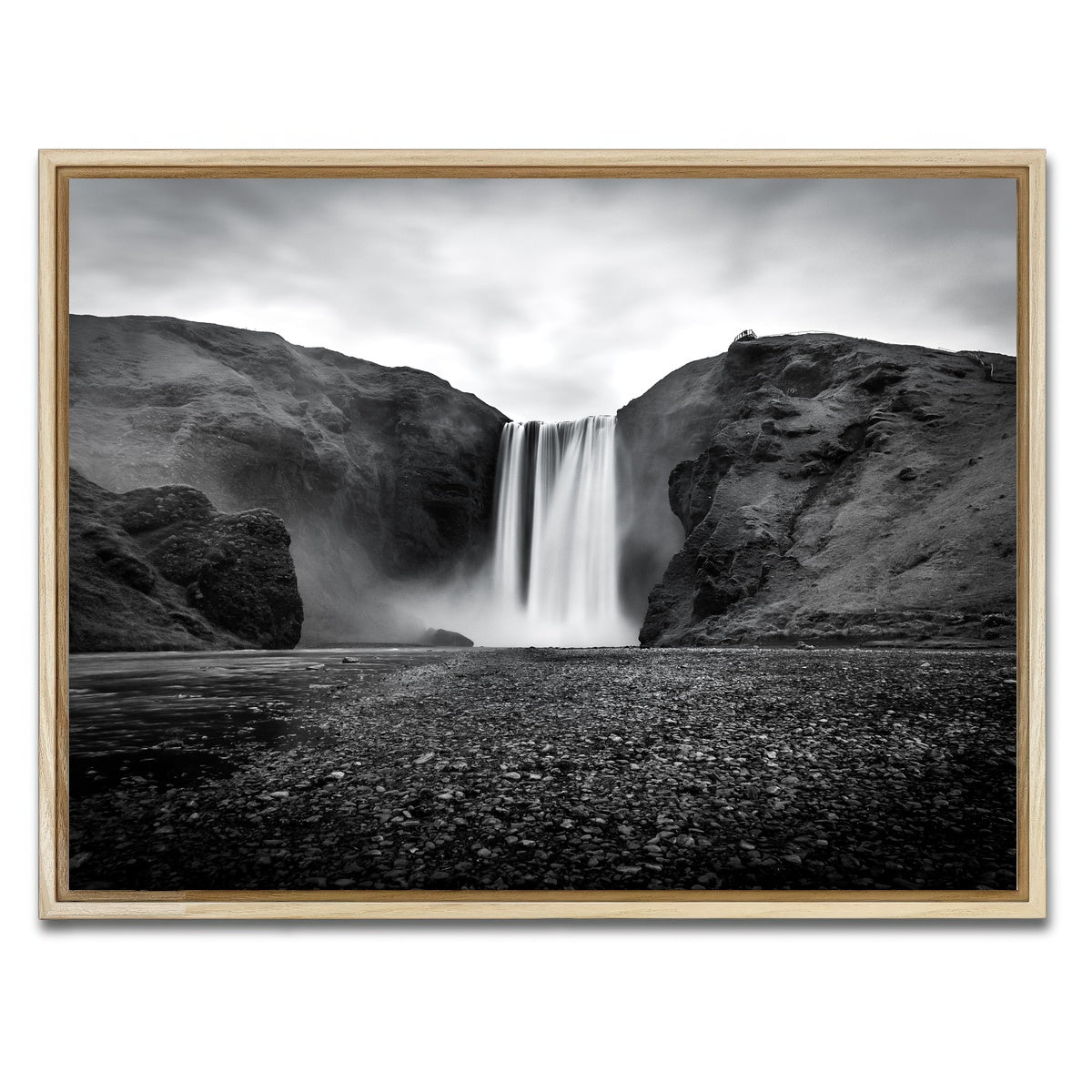 AUTO-MOCKUP WHITE | Grey Fall | 1 Piece | Natural Framed Canvas | group=4x3